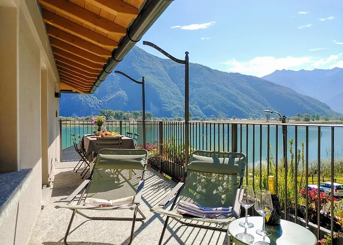 Silence Mit Panorama Balkon Apartament Dascio